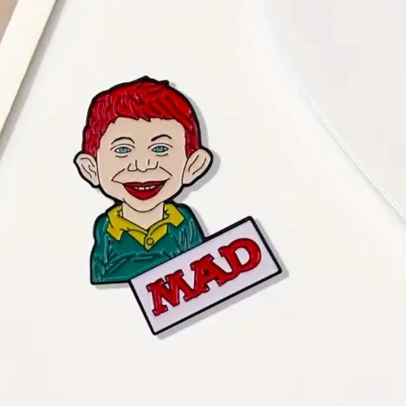 MAD Magazine Enamel Metal Pin - Picture 3 of 7